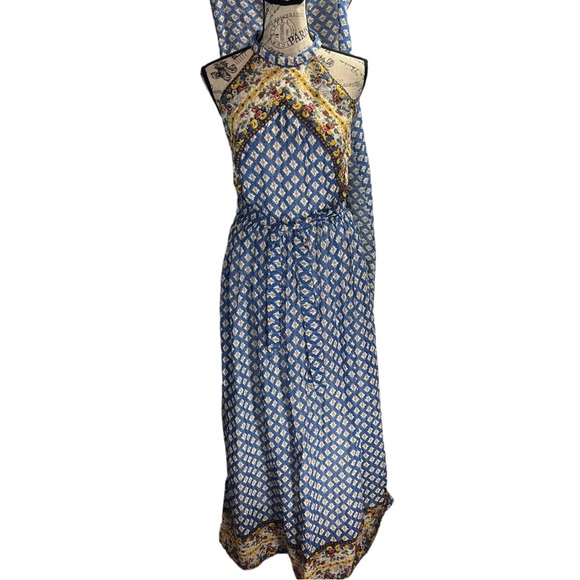 R & K Originals Dresses & Skirts - Vintage 70’s R & K Originals Maxi Dress with Head Scarf